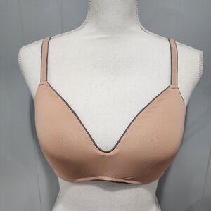 ANNE KLEIN BRA 34B Beige/grey.
